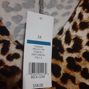 New Directions Print Dress